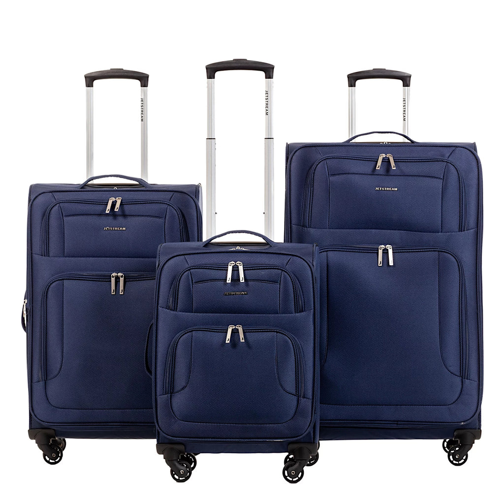 Navy 20-inch Softside Carry-on Luggage D955