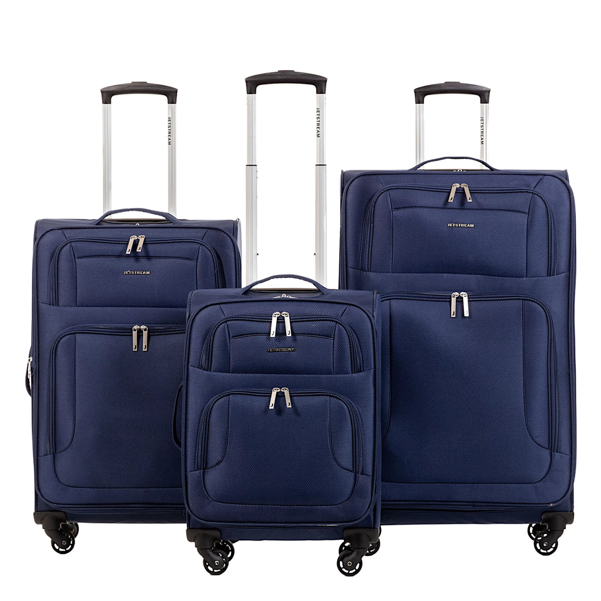 Navy 20-inch Softside Carry-on Luggage D955