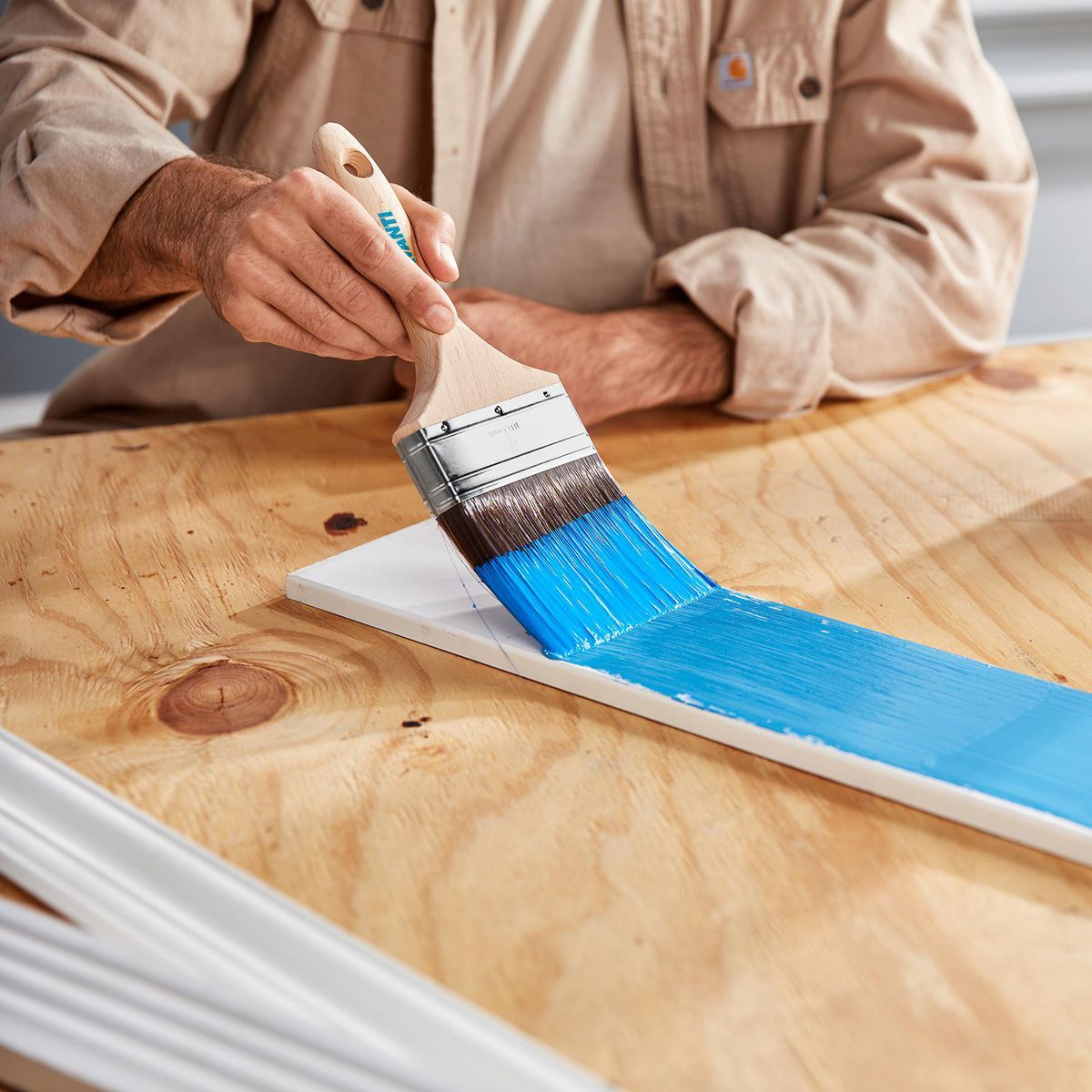 4 in. Flat Paint Brush S4339