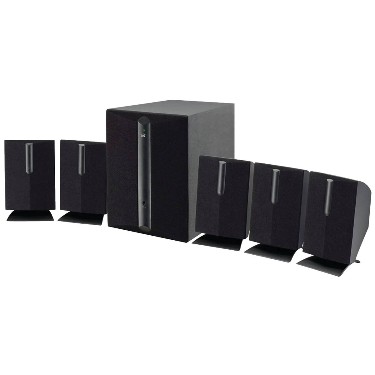 Black 5.1-Channel Home Theater Speaker System W523777