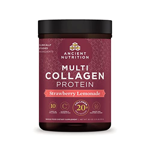 Collagen Protein Powder Strawberry Lemonade 45 Servings 18.1oz M4159
