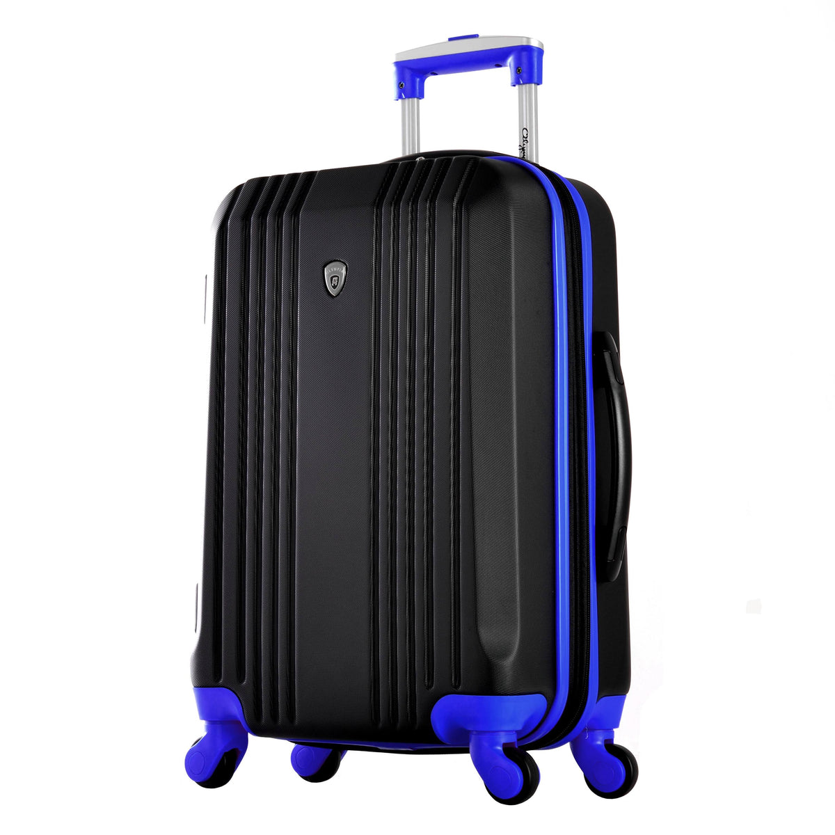 Black/Blue Carry-On Suitcase K904511