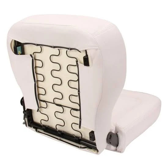 Beige Vinyl Bucket Seat M146