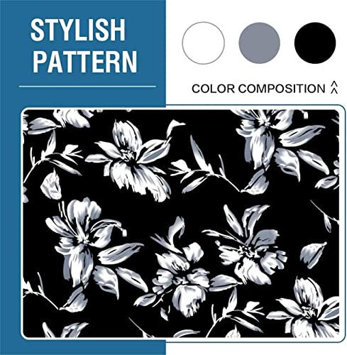 4 Pieces Floral Stretch Sofa Slipcover O173