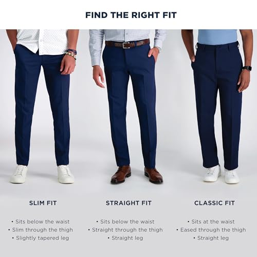 Classic Fit Pleated Front Pant T916