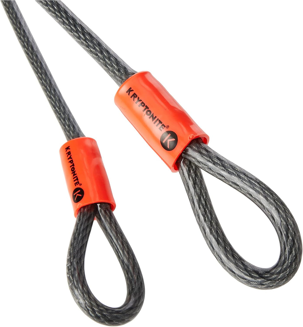 Kryptonite New York Standard Bike U-Lock + KryptoFlex Security Cable Bundle Y8347
