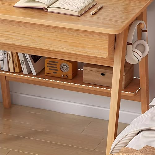 Walnut Computer Desk 23.5" L x 19.5" W x 32" H C944514