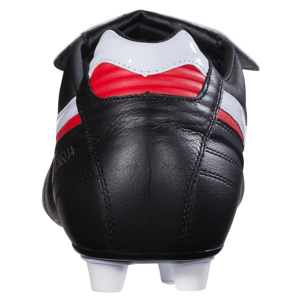 Black/White/Red Molded Soccer Cleat L880