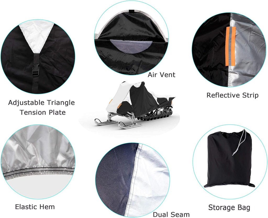 Waterproof X-Large Snowmobile Cover F74197