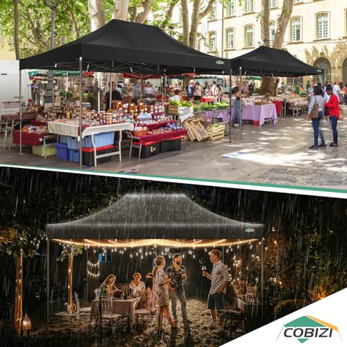 10x20 Pop up Canopy Tent with 6 Sidewalls and Roller Bag E34868