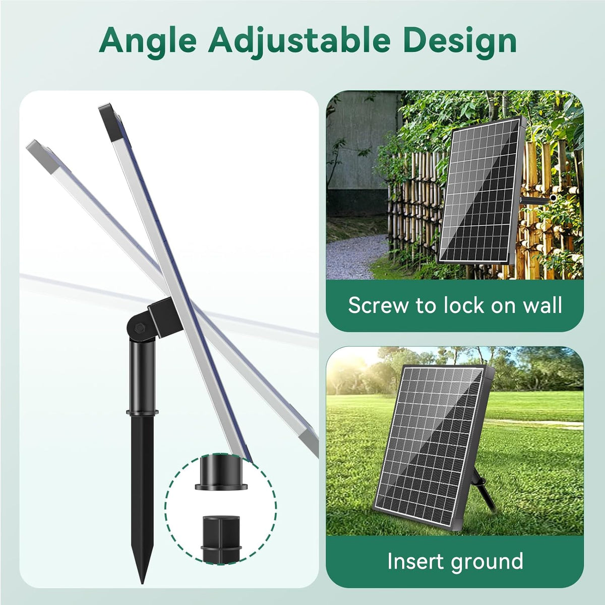 25W Solar Fountain Pump 410GPH with 16.5FT Cord M393565