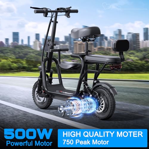 Electric Scooter with Adjustable Seat B9899