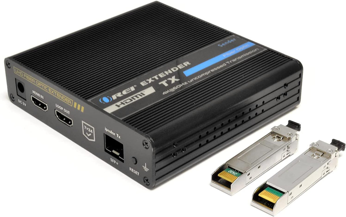 4K HDMI Extender Balun Receiver Only Over Fiber Optic Cable A264