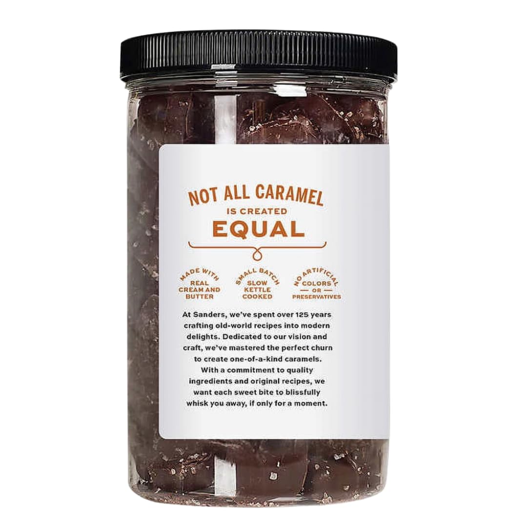 Dark Chocolate Sea Salt Caramels 36 oz (Pack of 1) G28775