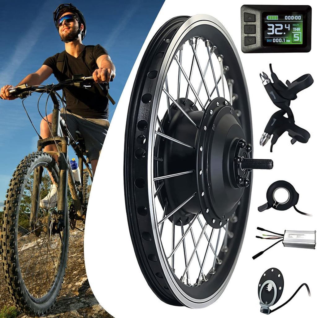 48V 500W 26 Front Wheel Electric Bicycle Motor Kit H297