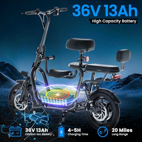 Electric Scooter with Adjustable Seat B9899
