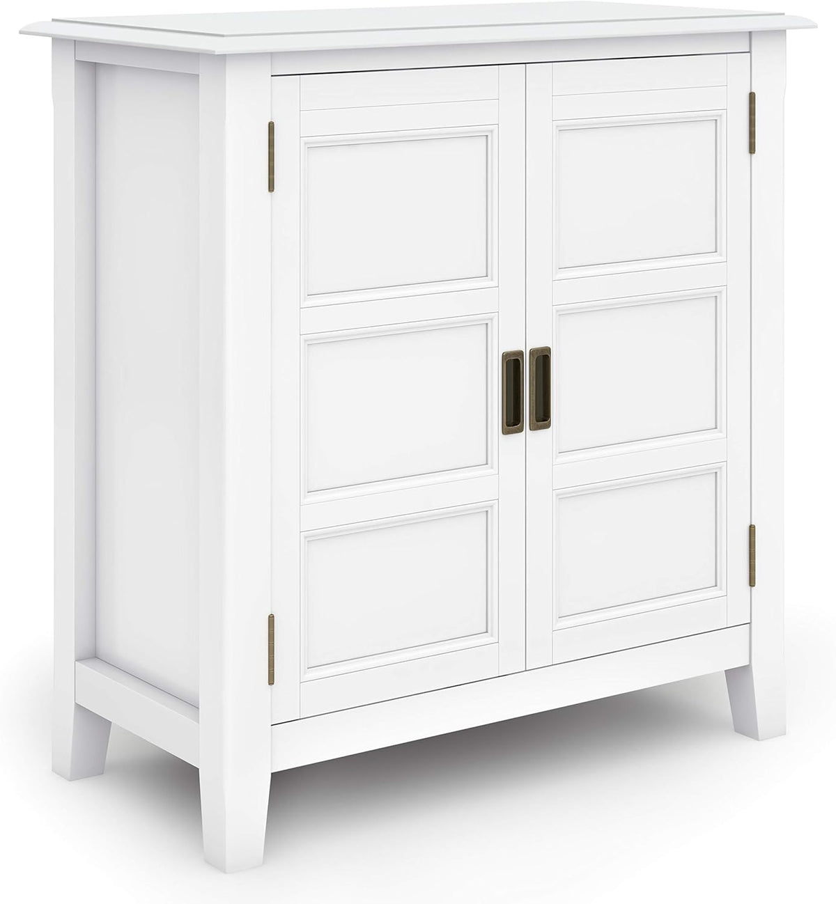 White 30 inch Wide 2 Door Low Storage Cabinet P140