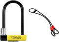 Kryptonite New York Standard Bike U-Lock + KryptoFlex Security Cable Bundle Y8347