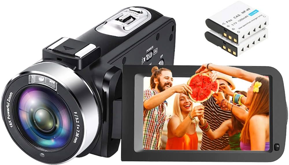 Full HD 1080P 24.0 MP Video Camera with 3 LCD Screen S177