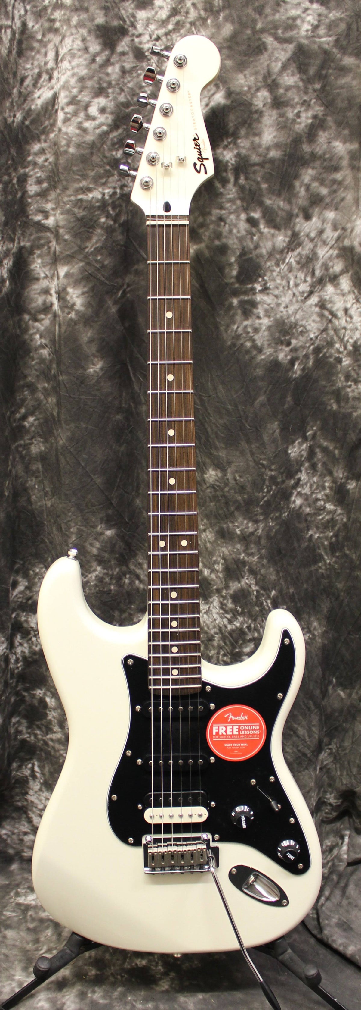 Pearl White HSS Electric Guitar C644