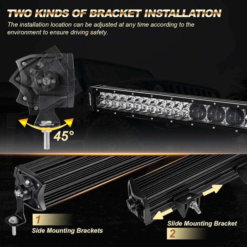 32 Inch LED Bar Light Flood Spot Combo Waterproof U18820
