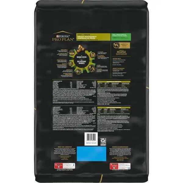 Small Breed Weight Management Dog Food T16030