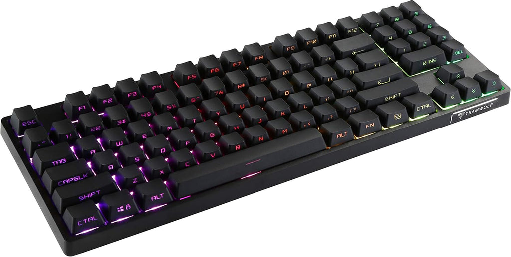 89 Keys Mechanical Gaming Keyboard with Cherry MX Blue Switch P324