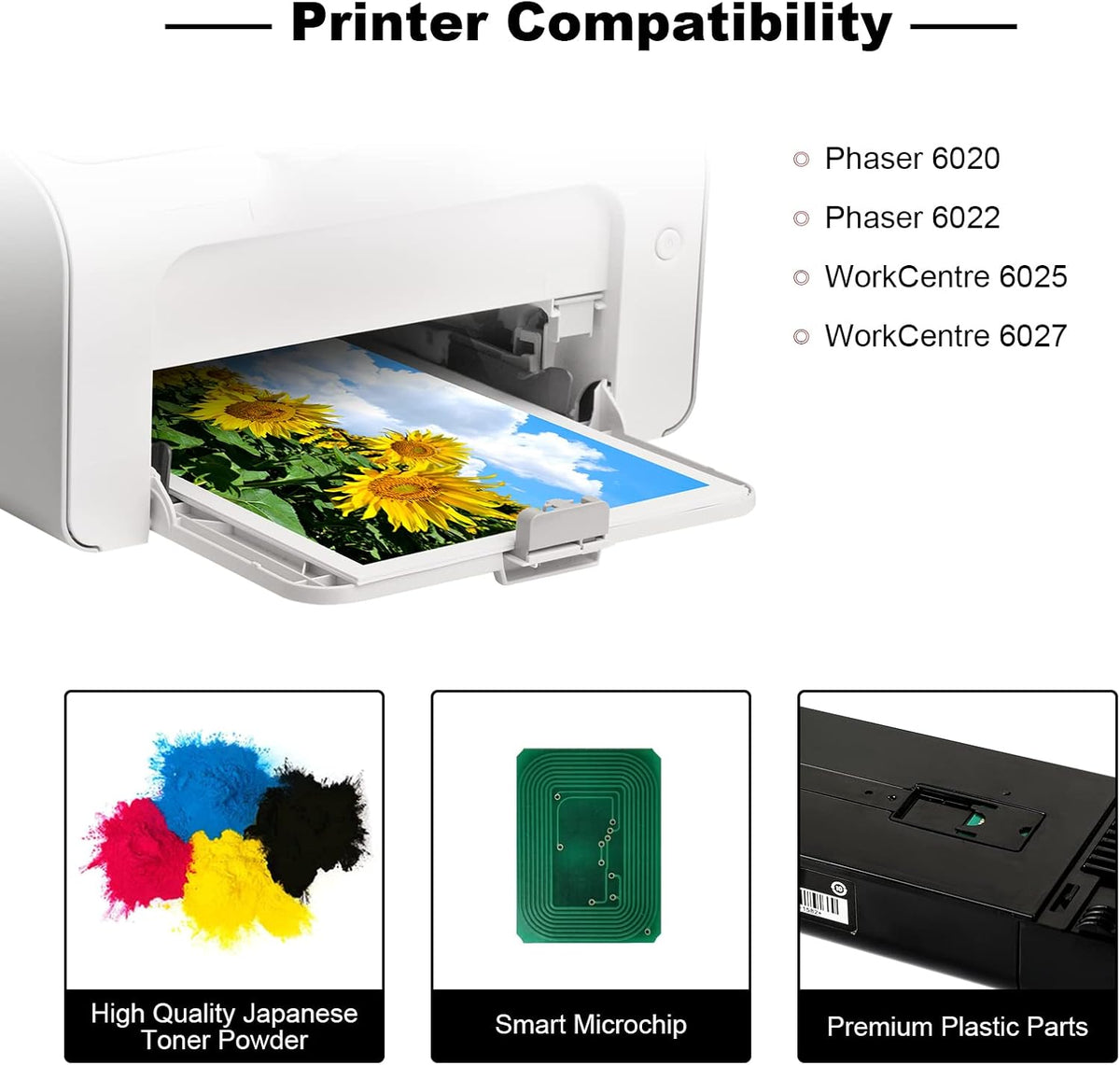 Remanufactured Toner Cartridge 4 Pack Black Cyan Magenta Yellow Z316