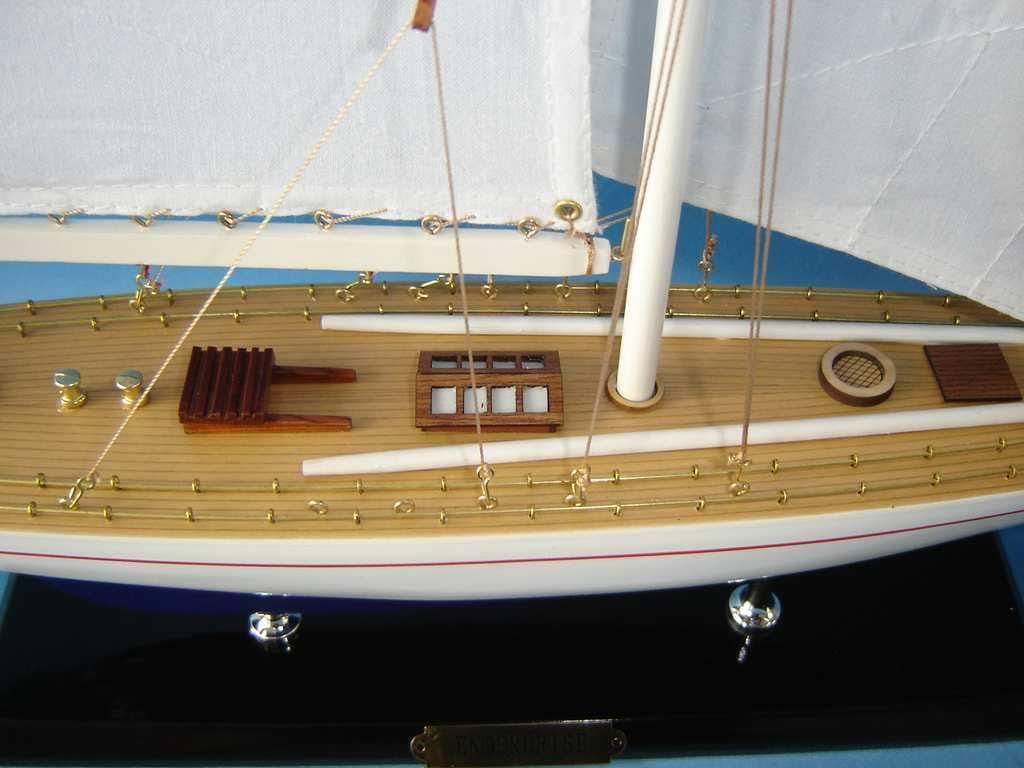 Wood Sailing Yacht Model J1176