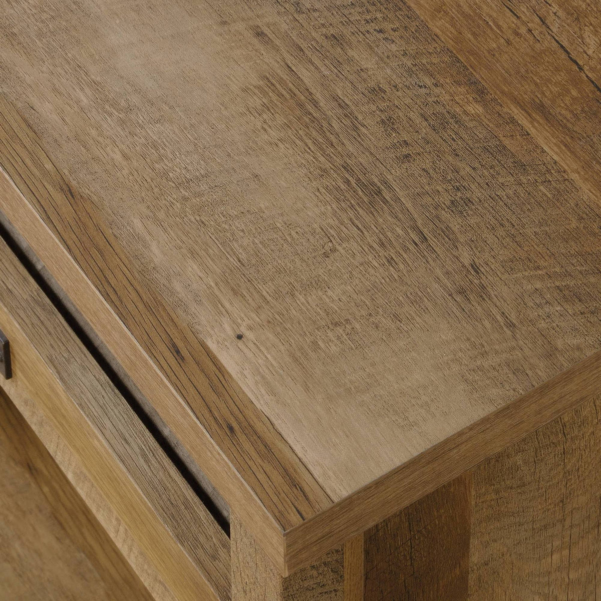 Craftsman Oak Storage Credenza H3511