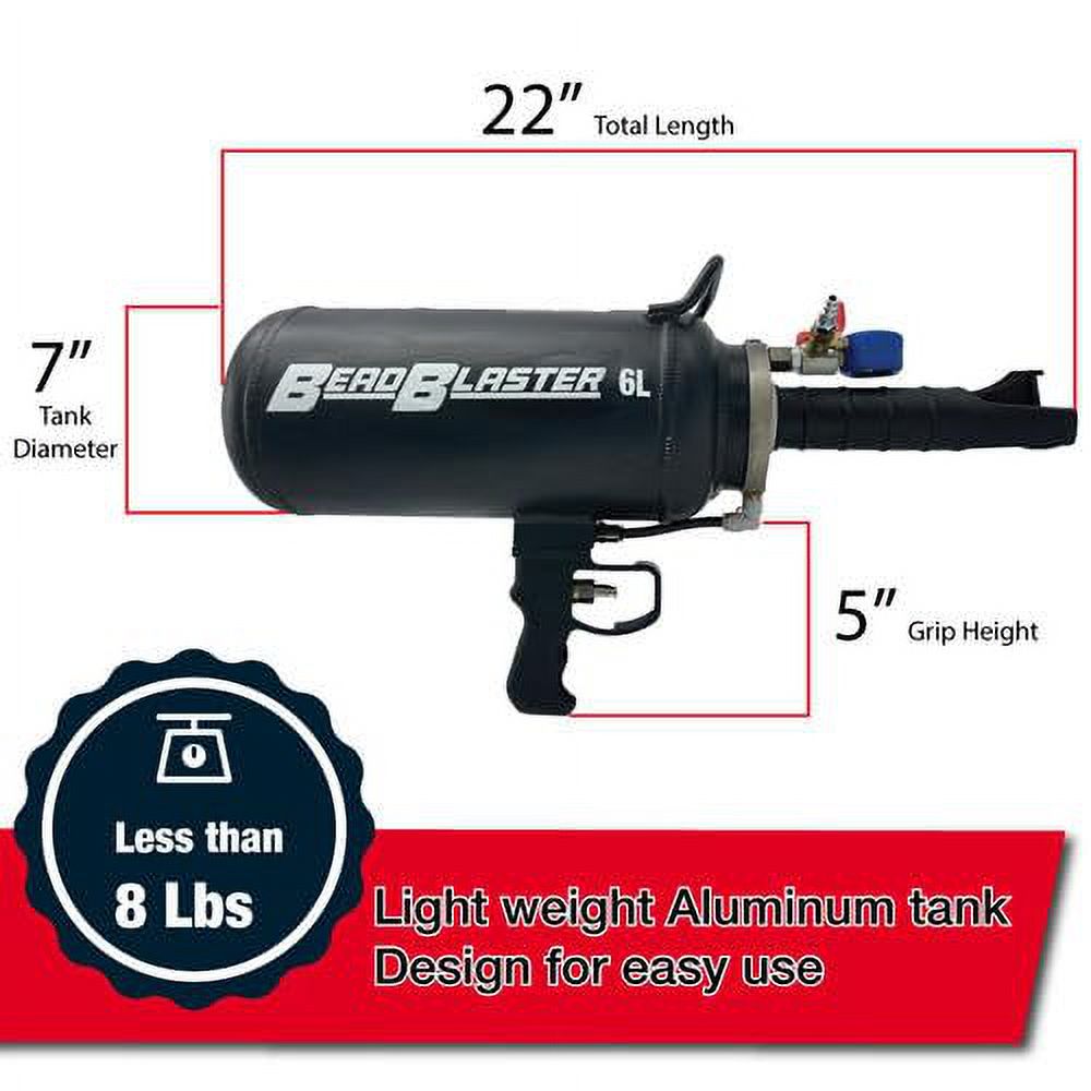 Black 6L Tire Bead Seater Air Blaster Tool C821