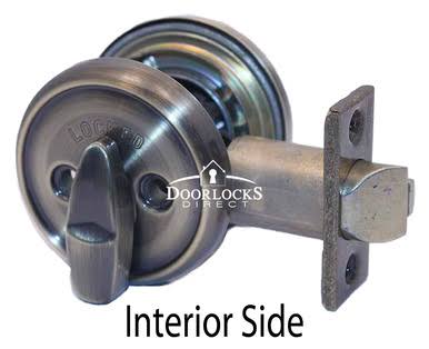 Antique Brass Single Cylinder Deadbolt I734