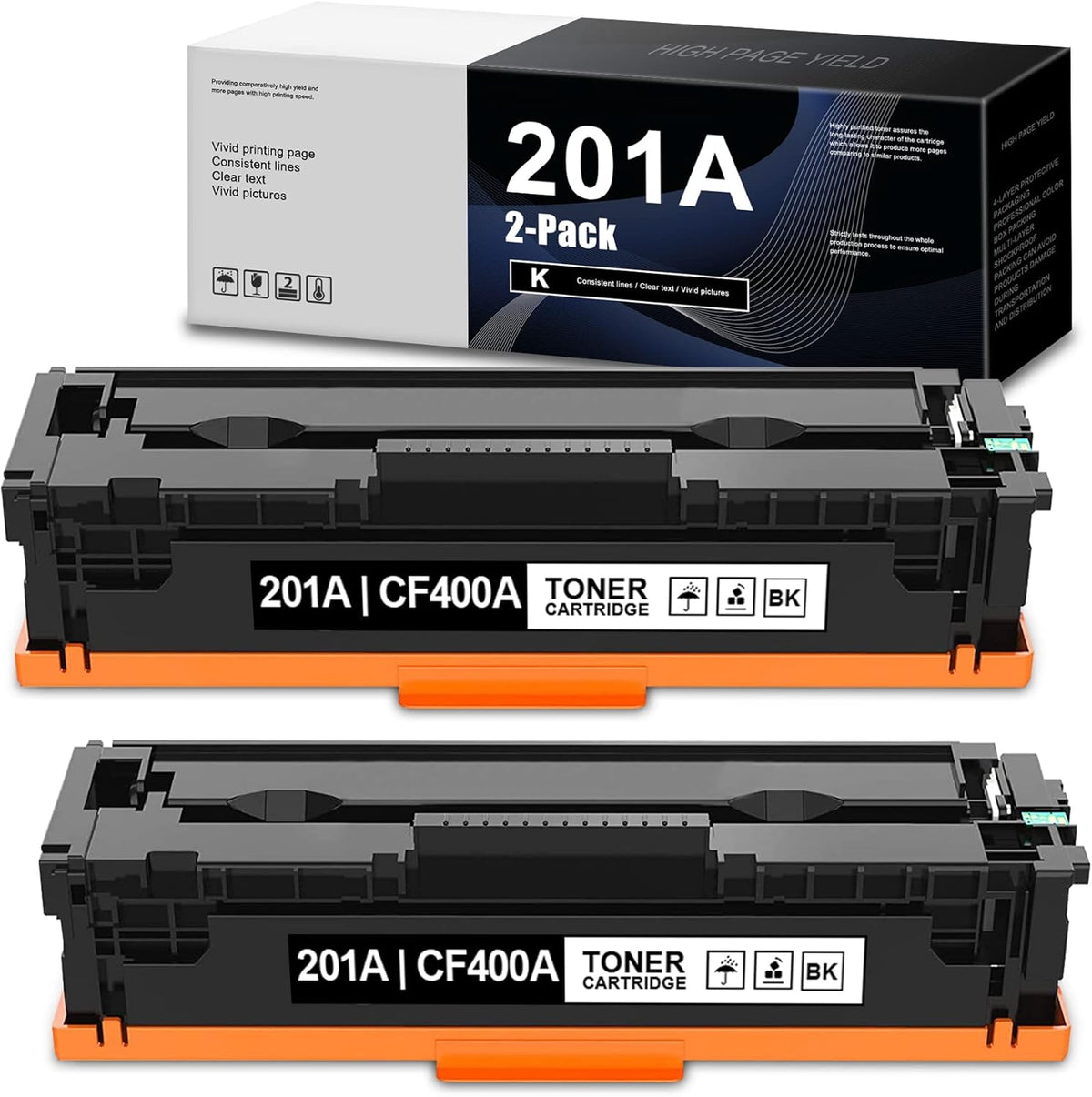 Black 201A Toner Cartridge 2-Pack I9543