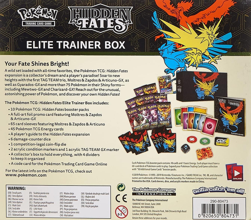 Pokemon TCG Elite Trainer Box A65858