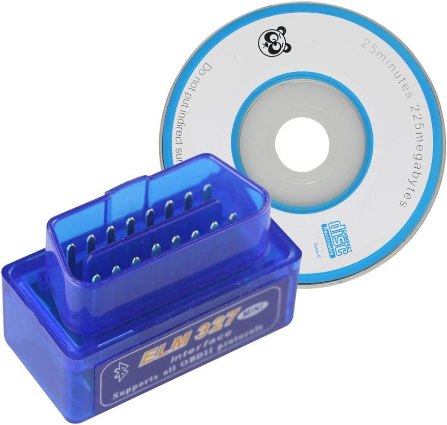 ELM327 Bluetooth OBD2 Car Diagnostic Scanner Pack of 2 O257982