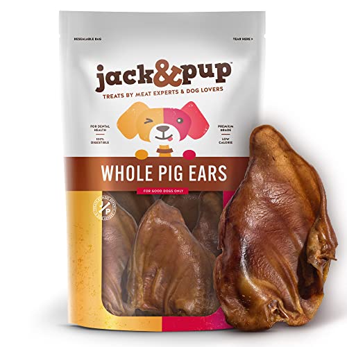 30 Pack Extra Thick Pig Ears Dog Treats K739340