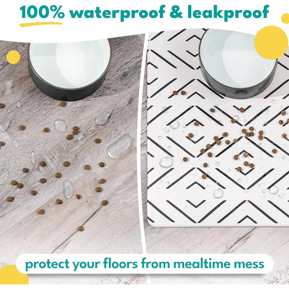 Large Waterproof Non-Slip Pet Feeding Mat P358933