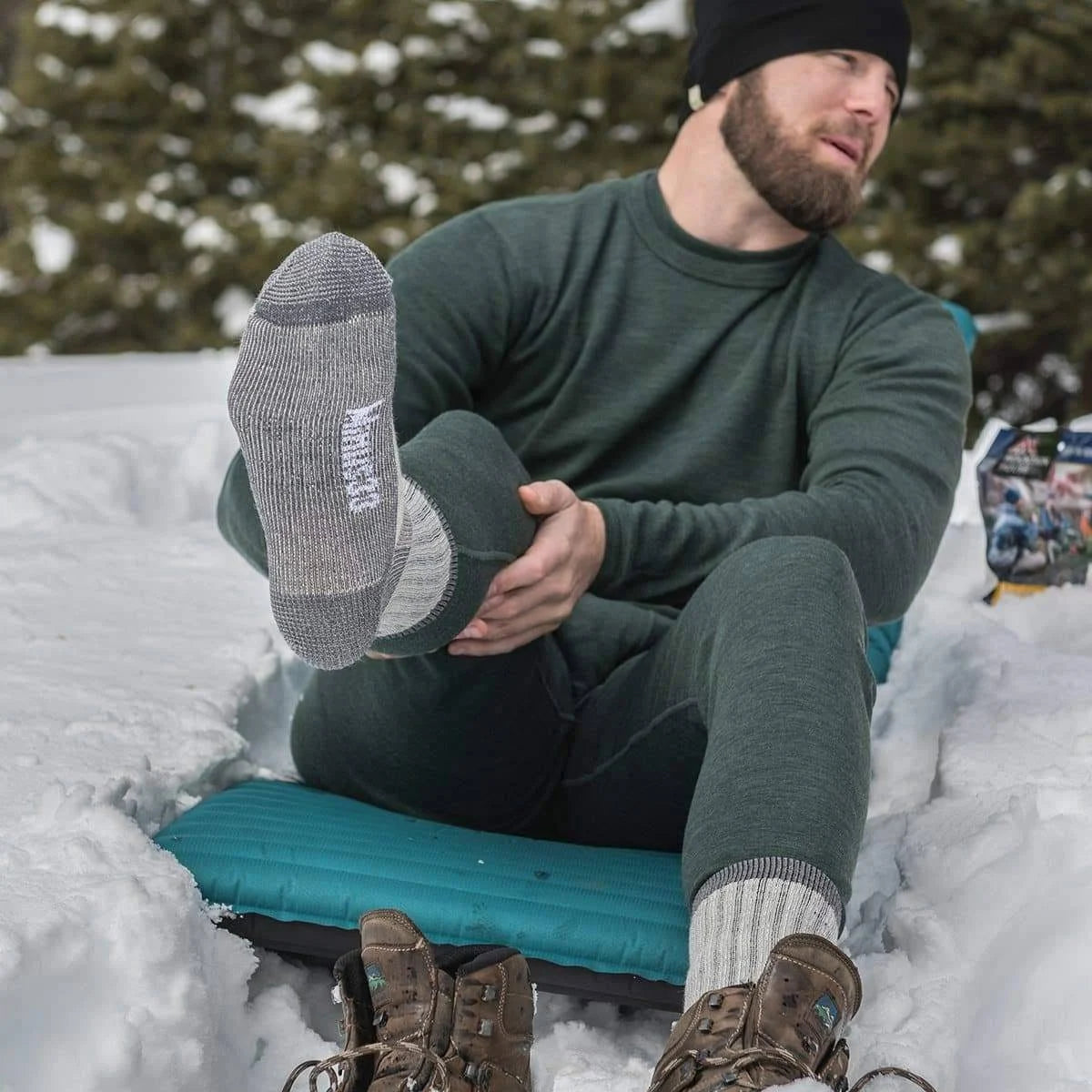 Large Green Wool Bottom L59982