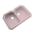 Undermount Acrylic Double Bowl Kitchen Sink Y401217