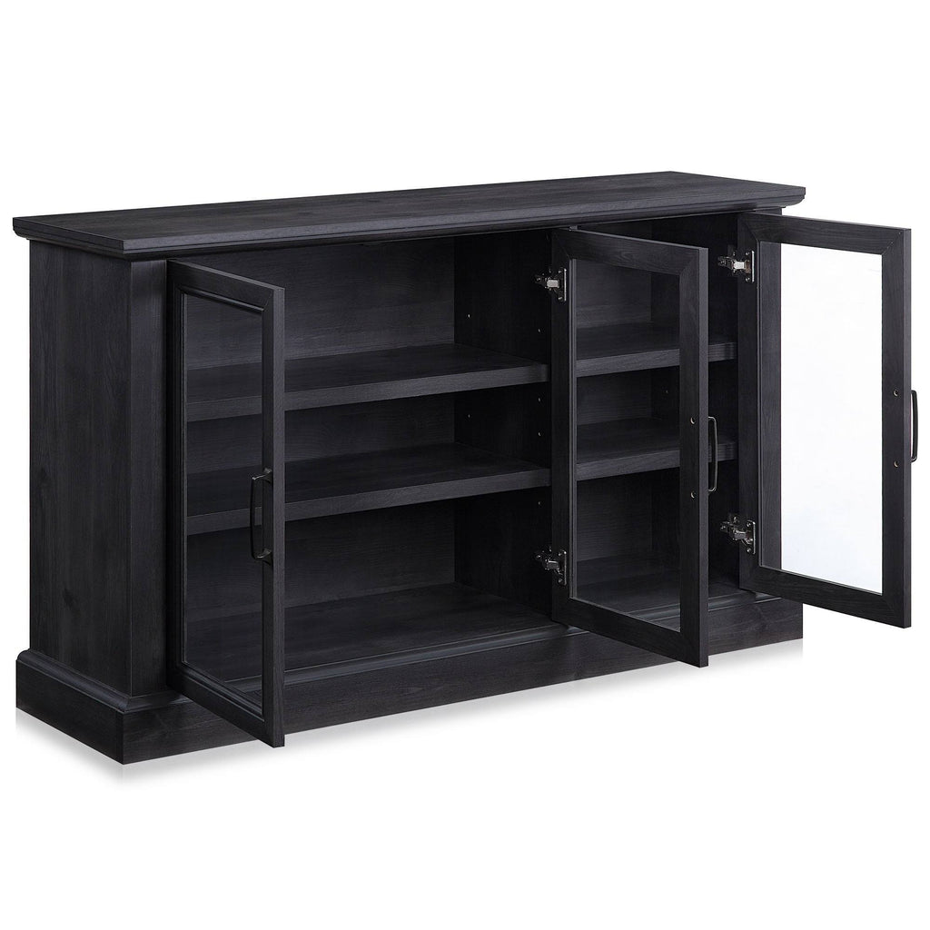 Rustic Grey Wood Sideboard Buffet Cabinet R5880