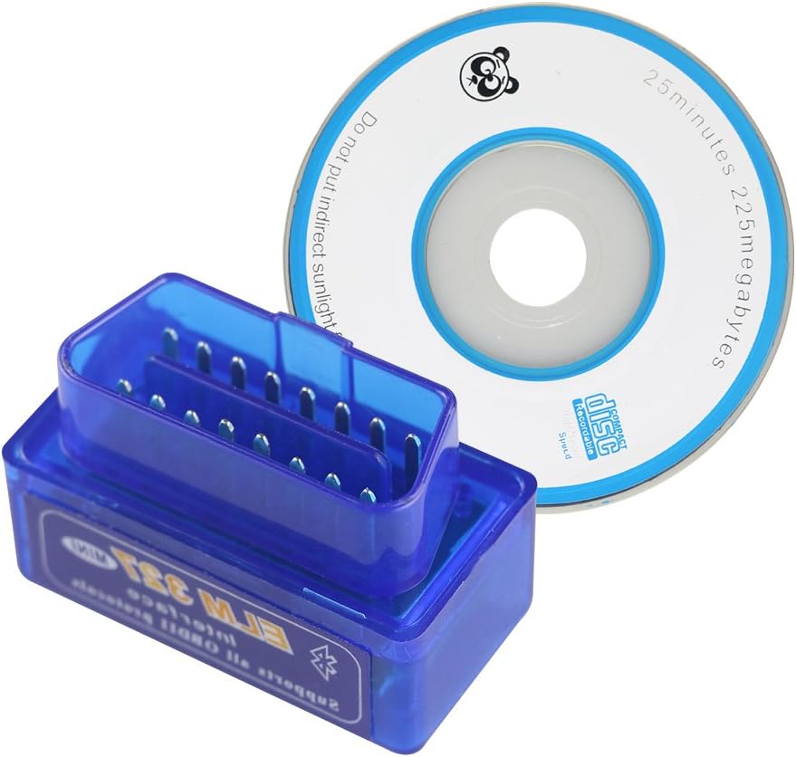 ELM327 Bluetooth OBD2 Car Diagnostic Scanner Pack of 2 O257982