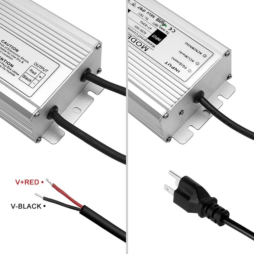 Waterproof IP67 400W 110V AC to 24V DC LED Power Supply S941049