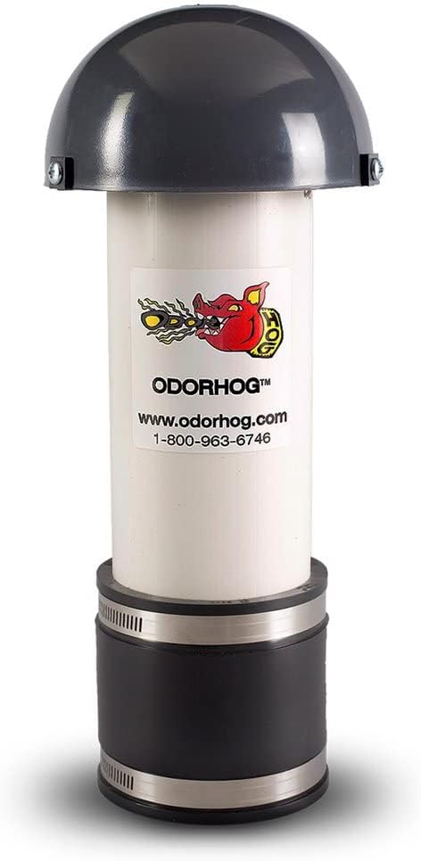 Mushroom Cap Vent Stack Pipe Filter 1.5 PVC Clamp On K89198