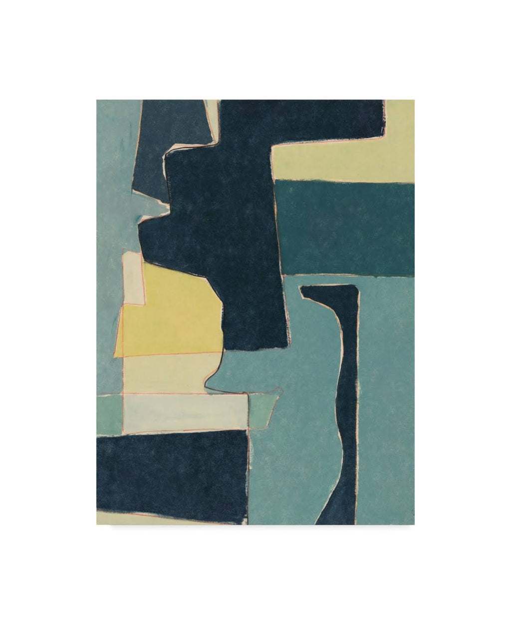 Blue Note II Canvas D876