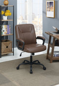 Adjustable Height Office Chair with Padded Armrests K2591