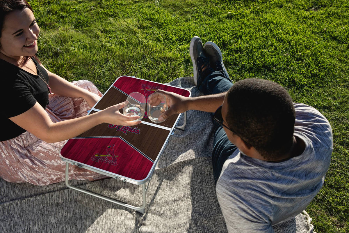 Grey Mini Folding Table F300173