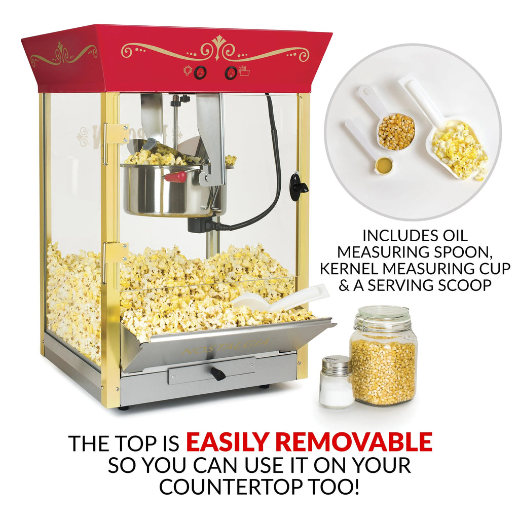 10-Ounce Popcorn & Concession Cart K472360