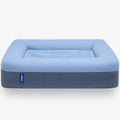 Blue Large Memory Foam Dog Bed T416813