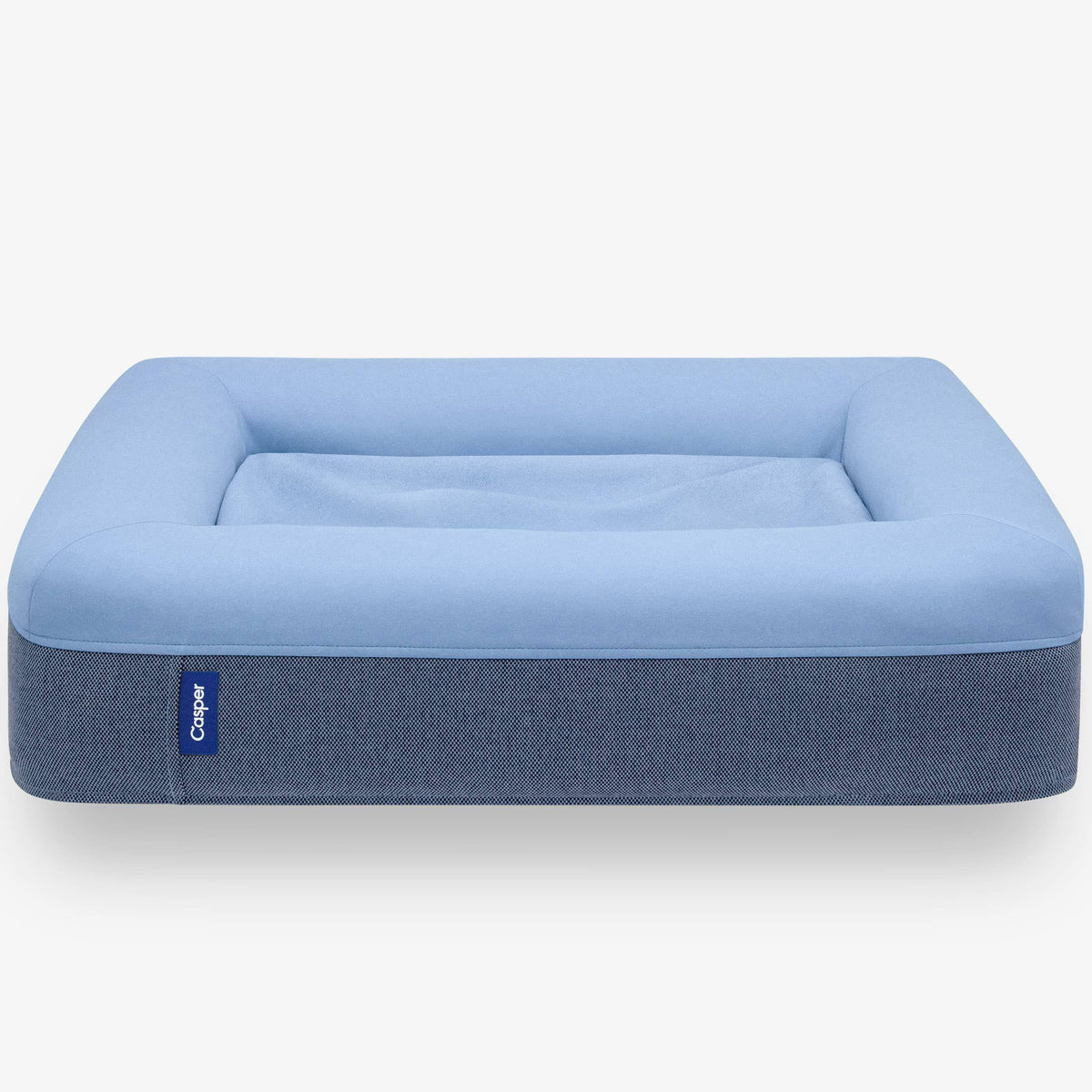 Blue Large Memory Foam Dog Bed T416813