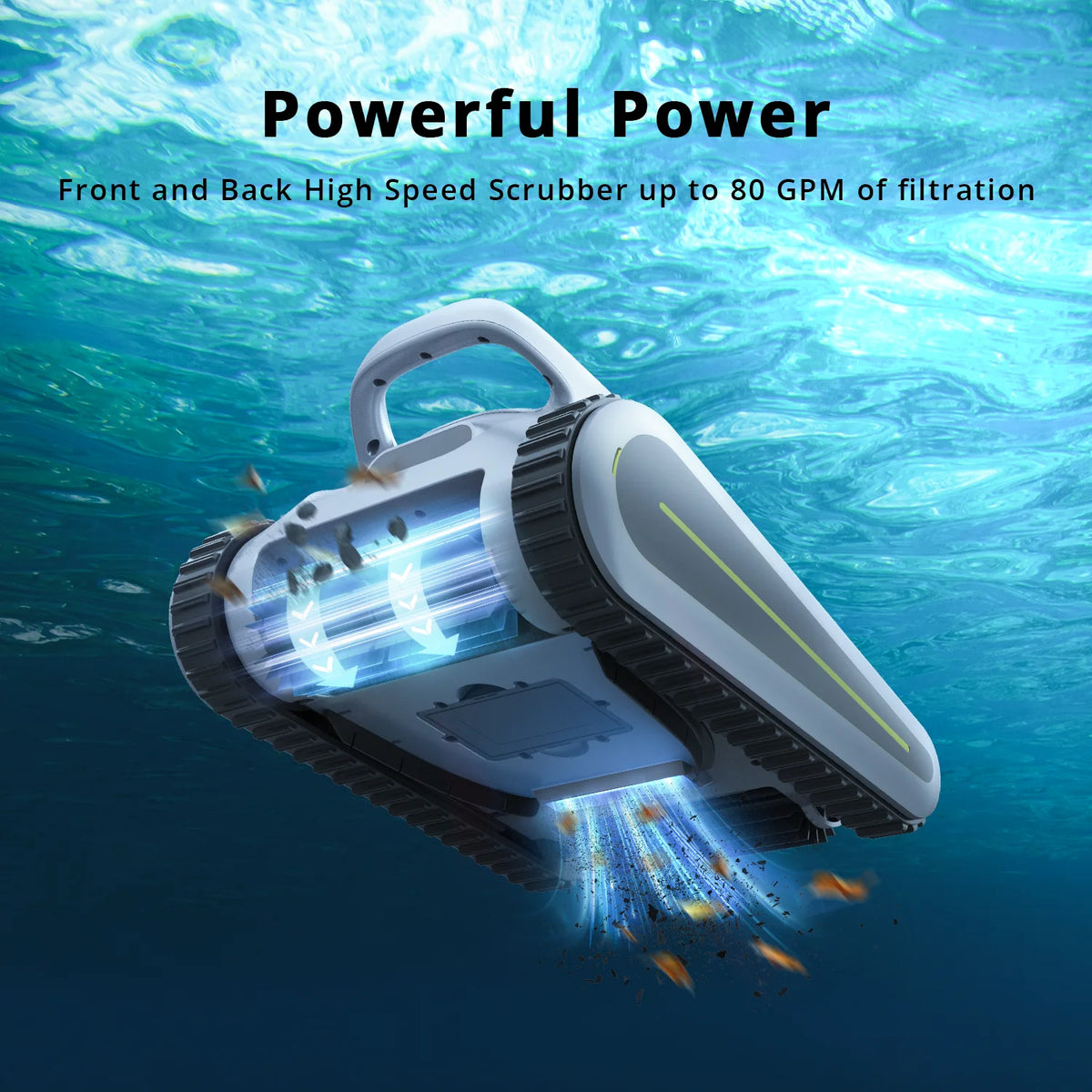 Cordless Robotic Pool Cleaner O30362